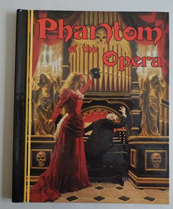 Used Literature Book - Phantom of the Opera Novel by Gaston Leroux, Hardcover English Fiction Book, Fiction Books