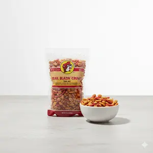 Buc-ee's Trail Blazin' Crunch Trail Mix - Premium Blend of Roasted Almonds, Cashews, Sunflower Seeds, Raisins, Dried Cranberries & Pumpkin Seeds