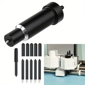 Deep Cut Blade for Cricut Maker 3/4/Maker/Explore 3/4/Air 2/Air/One/Venture,60° Deep Point Blade and Housing for Cutting Metallic/Genuine Leather,Craft/EVA Foam,Aluminum Foil,Magnetic Sheet,Etc home tool