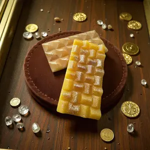 Liquid Gold Luxe Men's Fragrance Wax Melt - Intense Blend of Black Pepper Blood Orange & More - Perfect for Daily Luxury