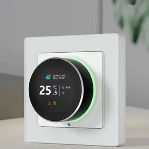 OEM WiFi Digital Heating Thermostat with Touchscreen Control and Energy Efficient Design for Smart Home Automation