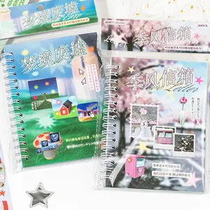 2Style 30 pieces/bag Time Reshaping Cut Film Coil Sticker Book Handbook Material Sticker DIY Photo Frame Scrapbook Notebook Cup