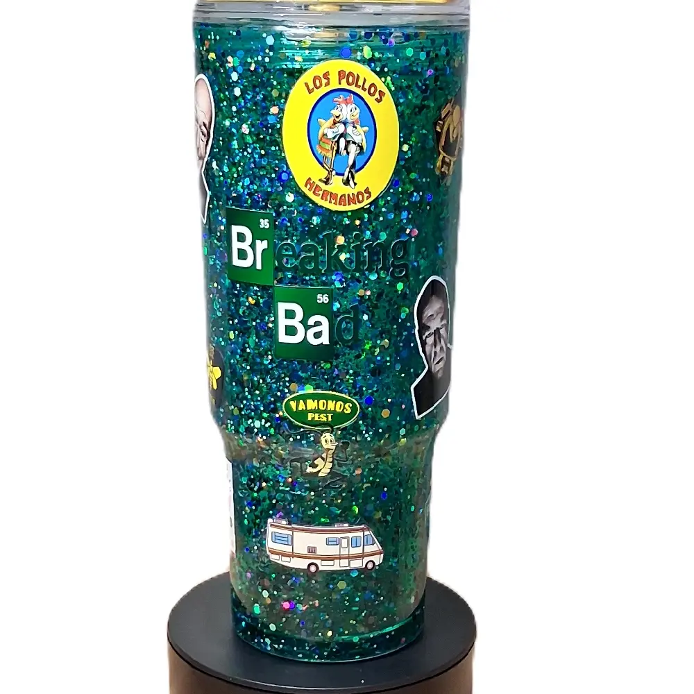 40oz Breaking Bad Snowglobe Tumbler