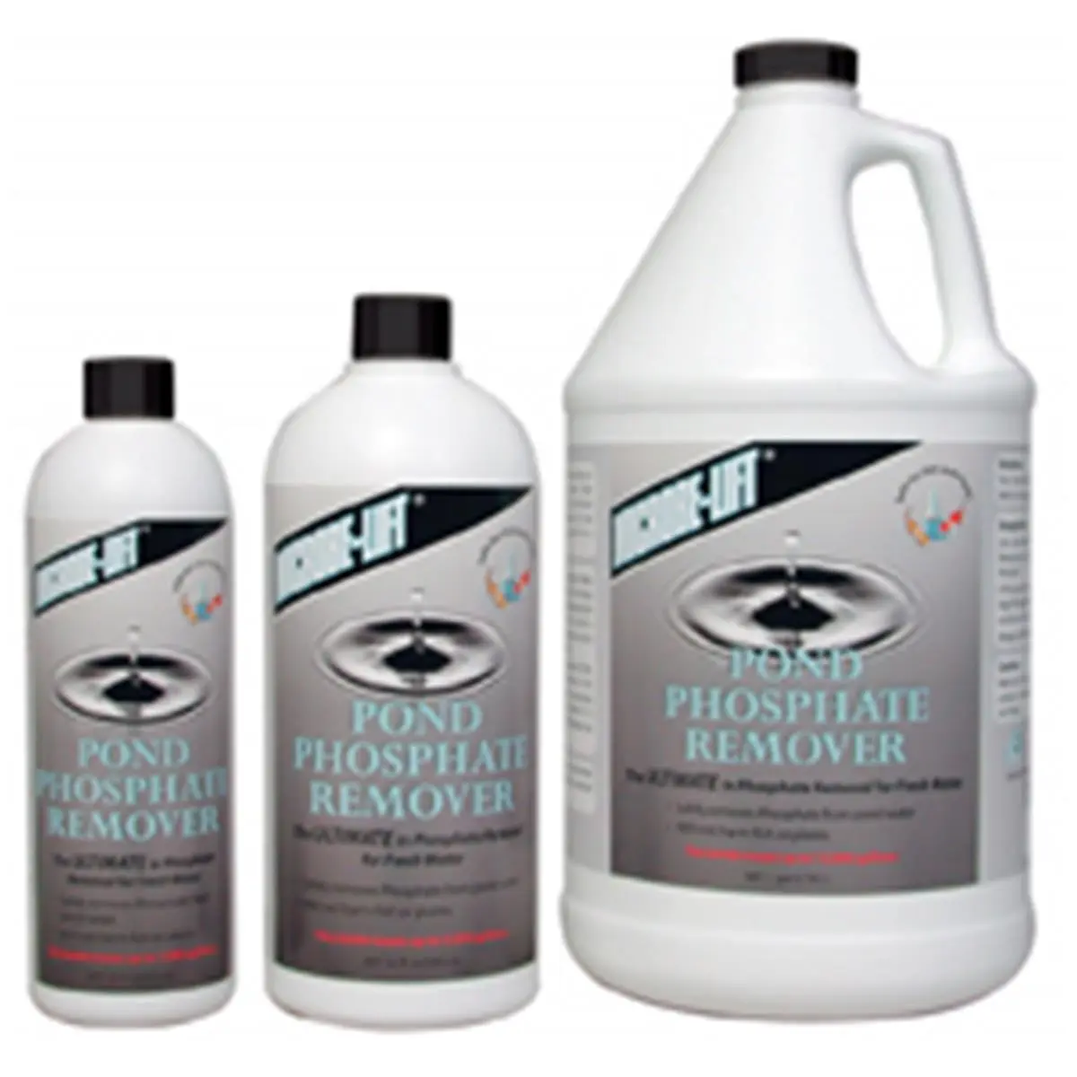 212 MAIN Ecological Laboratories MICROBE-LIFT Phosphate Remover - 1 gal Polymer Blend, for Freshwater Ponds, Removes Phosphates