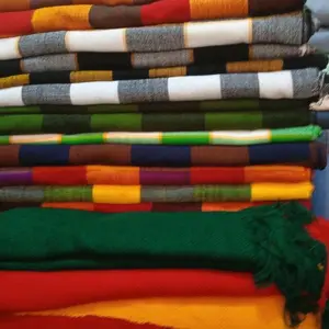 Gojam Cultural Towels /Handmade- Colorful Striped Design - የጎጃም ፎጣዎች - Traditional Style Towels Cozy Sofa Splash