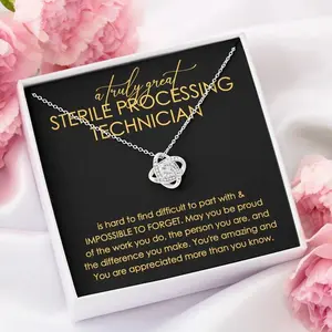 Sterile Processing Technician Necklace, Gift for Sterile Processing Technician, Thank You Sterile Processing Tech, Appreciation Gift