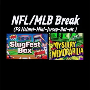 2 BOX MLB/NFL TEAM/PAIR SPOT (PYT BREAK )