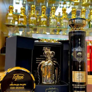 Oud Scented Candle Gift Set – Luxury Home  Bundle