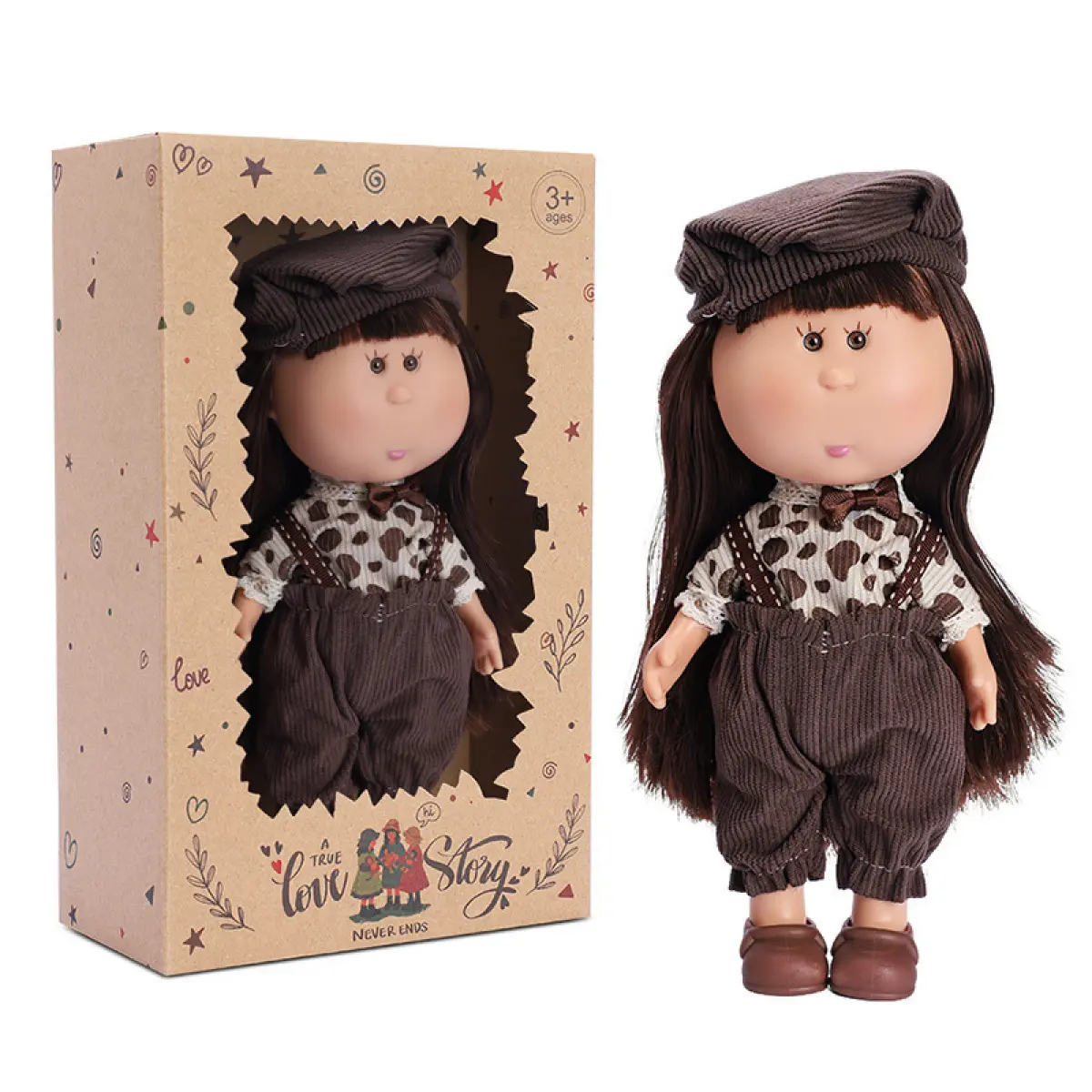 24cm Potato Doll Mia Princess Set Small Baby Doll Girl Gift Dress-Up Doll 24cm Potato Doll Mia Princess Set Small Baby Doll Girl Gift Dress-Up Doll