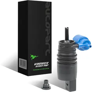 1pc New 12V Front/Rear Windshield Washer Fluid Pump Motor w/Grommet Replacement Kit For Sonic Trax Encore Spark EV Regal TourX Wrangler JK Liberty Patriot Grand Cherokee WK Compass MK & Multi