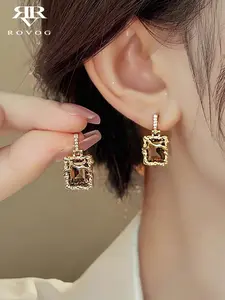 Vintage Elegant Geometric Design Dangle Earrings, Fashion Jewelry for Party, Daily Clothing Decor, Trendy All-match & Exquisite Jewelry for Birthday Gift