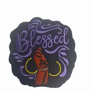Blessed Woman Iron-On Patch