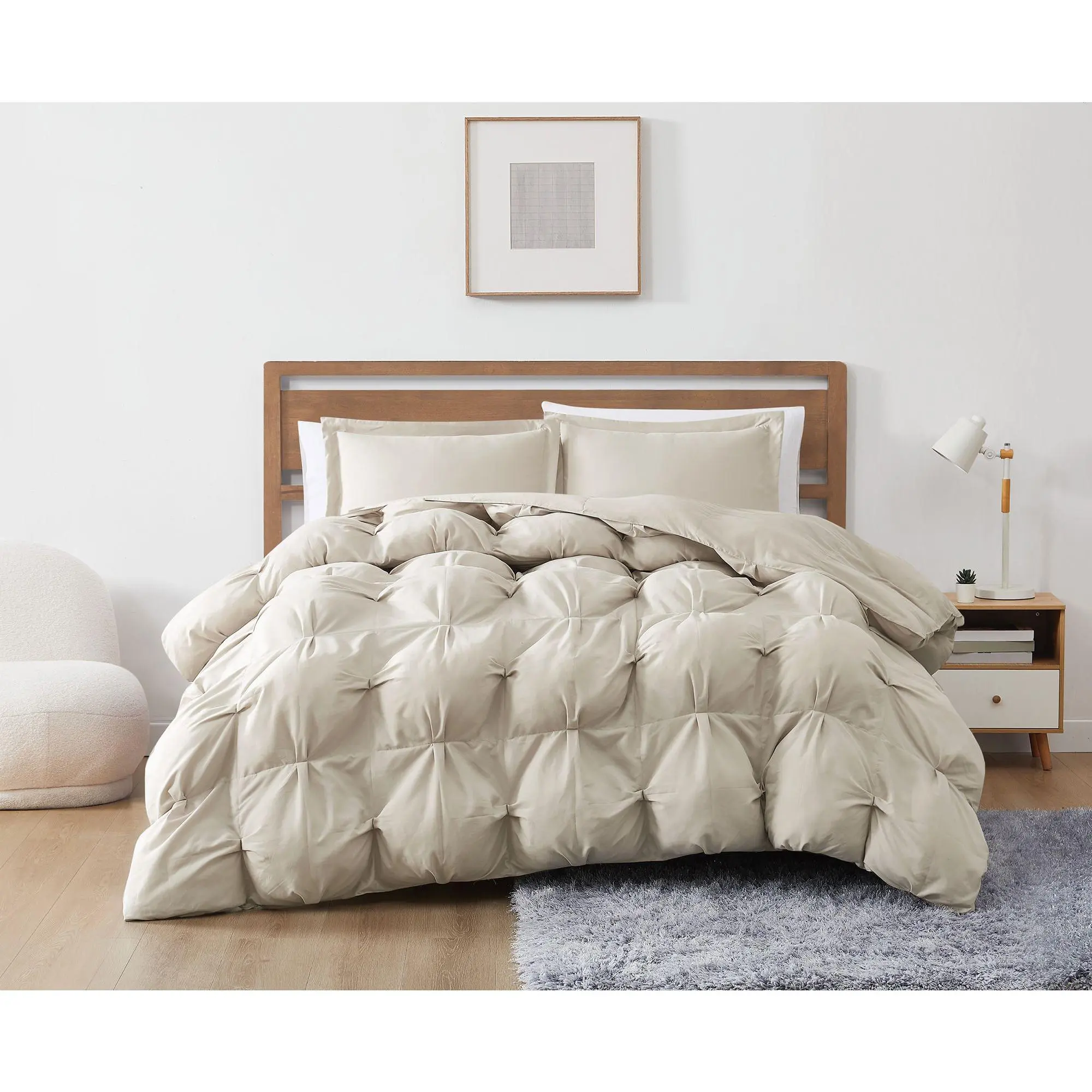 Truly Soft Cloud Puffer Full/Queen 3 Piece Comforter Set Truly Soft Cloud Puffer Full/Queen 3 Piece Comforter Set