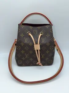 Pre-owned Louis Vuitton Coated Canvas Bucket Bags Monogram NéoNoé BB
