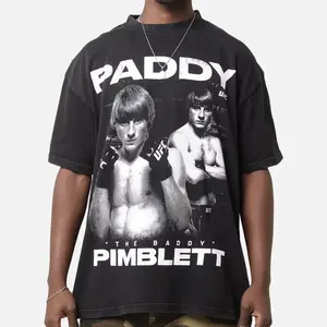 Vintage Paddy ‘The Baddy’ Pimblett T-Shirt - Unique MMA Fighter Design - Comfortable and Stylish Casual Wear for Fans and Martial Arts Enthusiasts - Perfect Gift for Combat Sports Lovers, Unisex Shirt, Completely New Shirt, Top Womenswear, Top Menswear