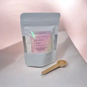 2 oz Carpet Deodorizer Sample Size - white Packaging comes with wooden spoon