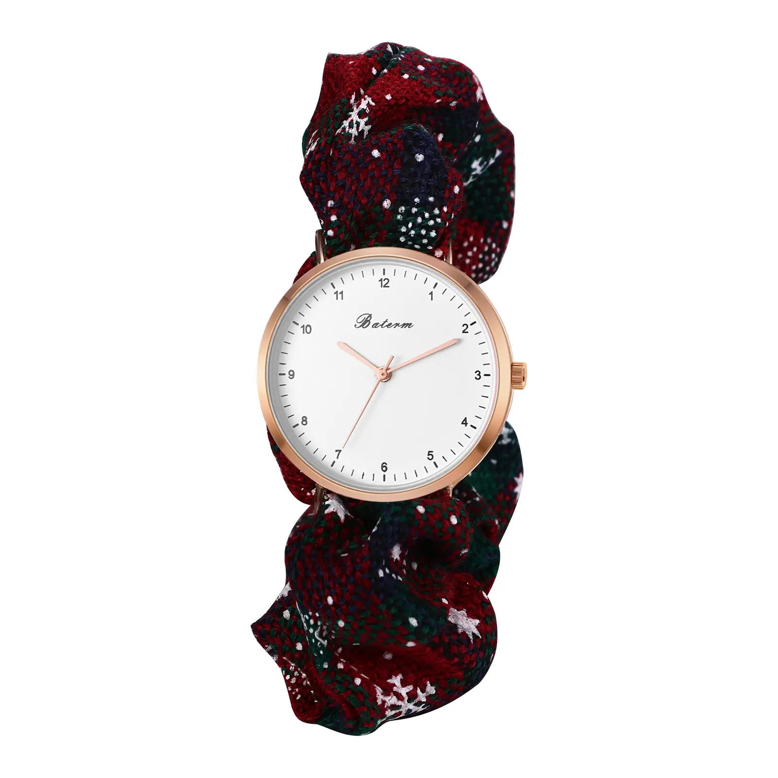 OIDEA Women's 2-in-1 Quartz Watch - Elastic Expansion Bracelet, Ultra-Thin Analog Wristwatch & Hair Tie, Two-In-One Quartz Watches