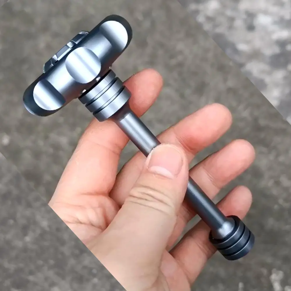 EDC Fingertip Windmill, Scepter Slider, EDC Fidget Slider, Fingertip Toys, Adult Reduction Gyro, Finger Push Rotating Coin, Decompression Toys, Stress Relief Gadget, Stress Reliever