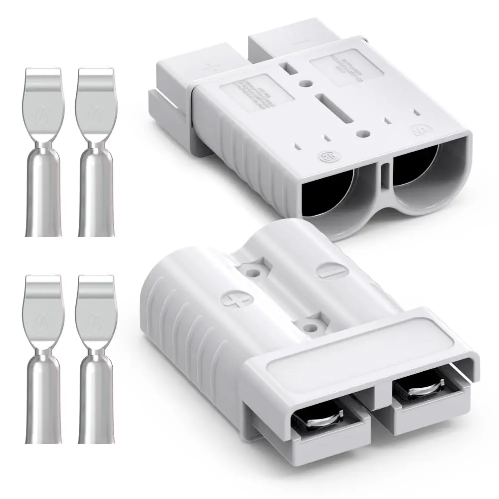 Anderson Connector, 175AMP 1/0AWG  Quick Connect/Disconnect Connector Kit 12v-36V Winch Wiring Kit for  RV  Winch(2 Pack)