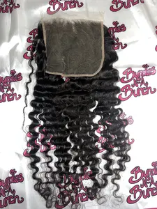 HD Lace Burmese Curly 6x6 Closure