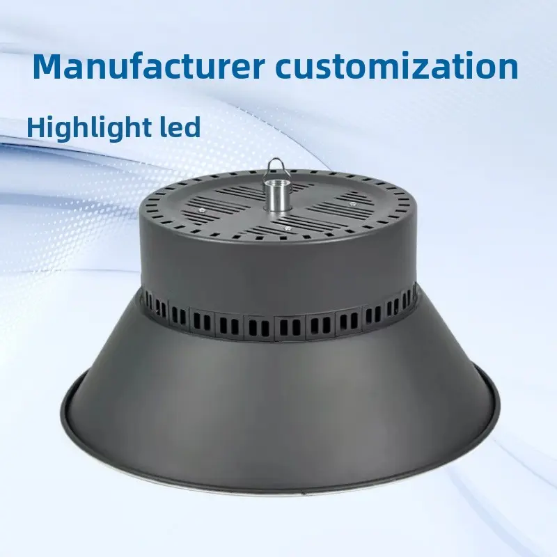 Anti-Glare High Power Pendant Lamp for Industrial Mining, Workshop, Warehouse & Indoor Sports Stadium Lighting