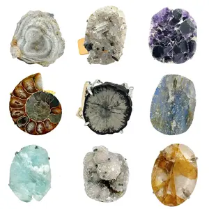Tray 4 -【No.185-193】Unique Handmade Crystal Ring