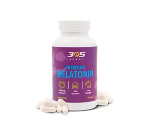 305 ENERGY Premium Melatonin 10mg Fast Dissolve Capsules - Extra Strength for Adults - 120 Count - Sublingual Supplement - Organic Alternative for Sleep Support - Made in USA