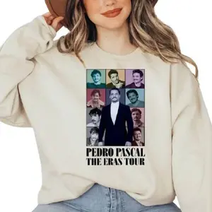 Pedro Pascal 90s Sweatshirts, Narcos Sweaters, Gifts For Her & Christmas - Narcos Fans Gift Sweater Cotton Spandex