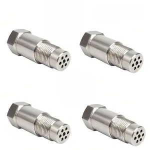 M18x1.5 Stainless Steel Threaded Adapter,New Stainless Steel Extension Pipe Fitting Universal Pipe Fitting Connector for Industrial Applications