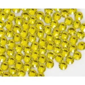 Yellow (Citrine glass rhinestones)