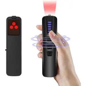 ZHENHAN Hidden Camera Detectors,Anti Spy Detector,Bug Detectors,GPS Tracker Detector,Portable Bug Detector,els,Travel,Home,Office (Black)