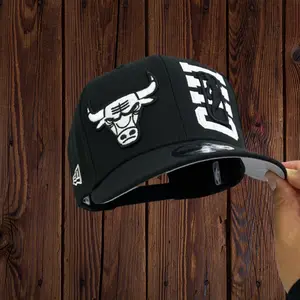 Chicago Bulls NBA Snapback Hat | Basketball Street Fashion Cap | Flat Bill Baseball Hat | Red Black White Bull Logo | Trending TikTok Search | Urban Lifestyle Accessory USA Bestseller