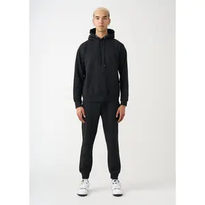 Black Heavy Blend Fleece SweatSuit