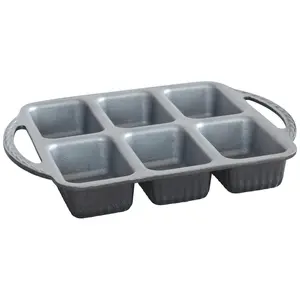 Nordic Ware ProCast 6-Cavity Mini Loaf Pan