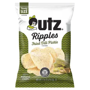 Utz® Ripples Fried Dill Pickle Potato Chips