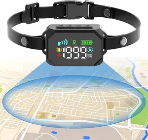 【NewYear2026】GPS Wireless Dog Fence, Electric Fence for Dogs, Perimeter Collar Fence System, Radius 33-1999 Yards, IPX7 Waterproof, Beep Vibration Shock Correction, for Pets Over 18 Lbs