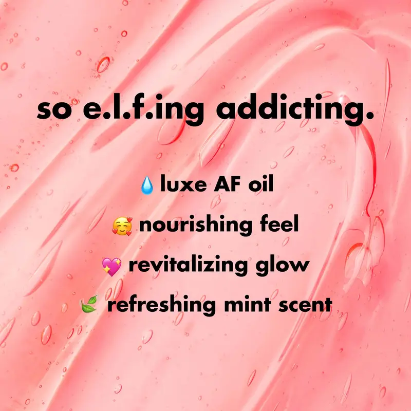 e.l.f. Glow Reviver Lip Oil, Nourishing Lip Oil High-Gloss Finish 0.25 oz (7.6 mL)