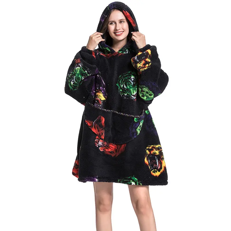 Beast head warm clothing