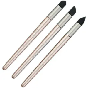 Paint Mixing Tool for Smearing Blending Highlighting Detailing Inclined Tip/Round Tip Soft Silicone Blending Tool for Pastel and Oil Pastel