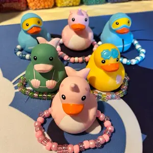 RUBBER DUCK KANDI!! BRACELETS AND NECKLACES ARE HERE!!
