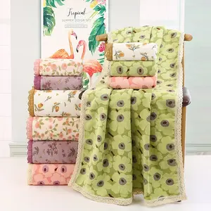 2pcs Modern Scattered Flower Bath & Towel Suites - Bath Towels & Hand Towels (27.5x55.1inch/13.7*29.5inch) Suitable for Bathing, Face Washing, Soft Absorbent Shower Towels for &, Elegant Floral Bathroom Decor, Bath Towel Set