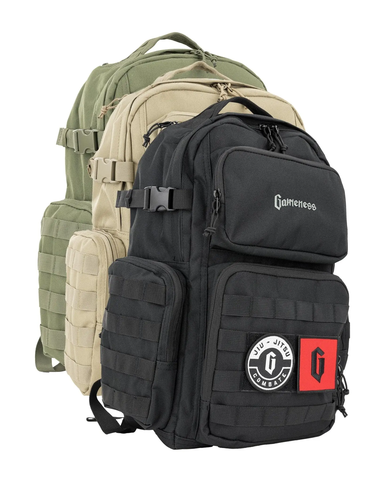 Adults' Tactical Shoulder Backpack - 600D Polyester Adventure Backpack, 15" Laptop Bag, 18"h x 11.5"w x 6"d, Hydration-Ready, Ergonomic Straps, Functional Storage, Built-In Organizer, Adjustable Quick-Release Sternum Strap for Enhanced Stability