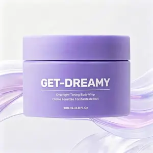 MAËLYS GET-DREAMY Overnight Body Care Whip, Clinically Tested Skin Toning Cream, Milk Thistle, Ginseng & Rose Infused Moisturizer for Loose Skin