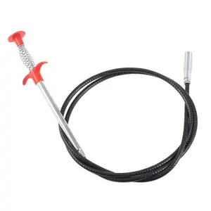 Flexible 4-Claw Grabber Pickup Tool 79-Inch Long Reach Assist for Retrieving Items Unclogging Drains Toilet Sink Maintenance Pipe Dredging Agent Drainauger