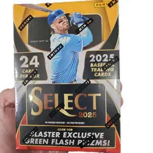 2025 Select Baseball Hobby Blaster- Exclusive GREEN FLASH PRIZMS