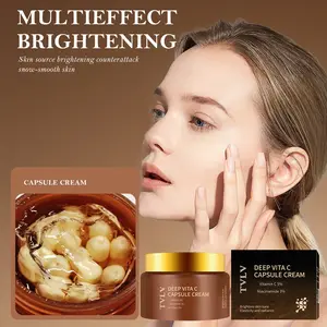 Deep Vita C Capsule Cream - Brightening, Deep Hydration & Elasticity for Glowing, Smooth Skin