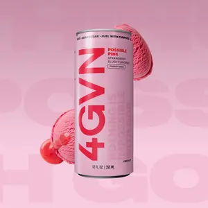 Possible Pink - Strawberry Slush 4GVN Energy Drink | Zero Sugar | 200mg Caffeine