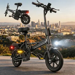 A 14" Lightweight Mini Ebike 2026 New Upgraded Version - 500W (Peak 750W) Motor, Pure Aluminum Frame, 22Mph Top Speed, 40 Mi Max Range, E-Assist, Ebike Controller, Ideal for Campus Rides, Grocery Runs