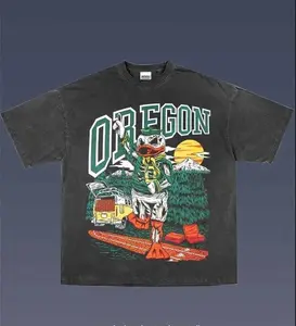 #Oregonn-Ducks TEE, Retro 90s American Football Bootleg T-Shirt, Heavyweight Graphic Tee, Vintage Y2K Bootleg Round Neck Tee clothing gift - graphic tee - shirt top men - trendy casual top