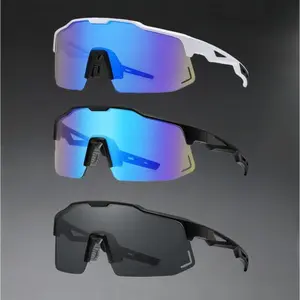 3-Pack UV400 Cycling Sunglasses – Lightweight Wraparound Sport Shades for Men & Women, MTB, Road Bike & Outdoor Activities